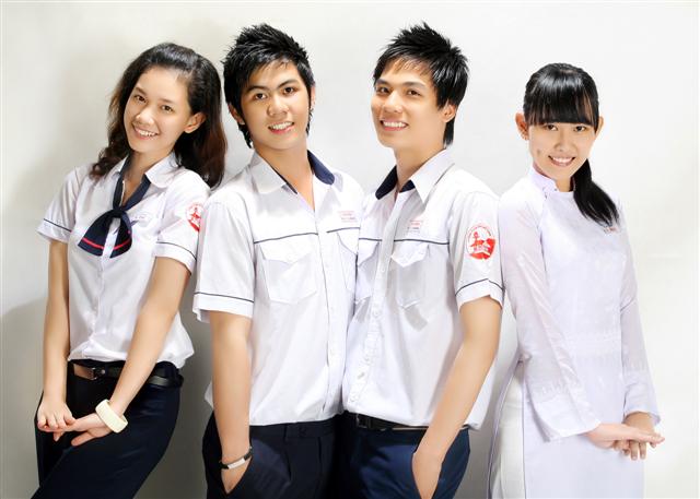 Đồng phục học sinh trung học - Cơ Sở Bảo Hộ Lao Động Linh Hồng Phát